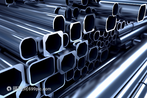 工廠生產(chǎn)的鋼材產(chǎn)品與金屬制品